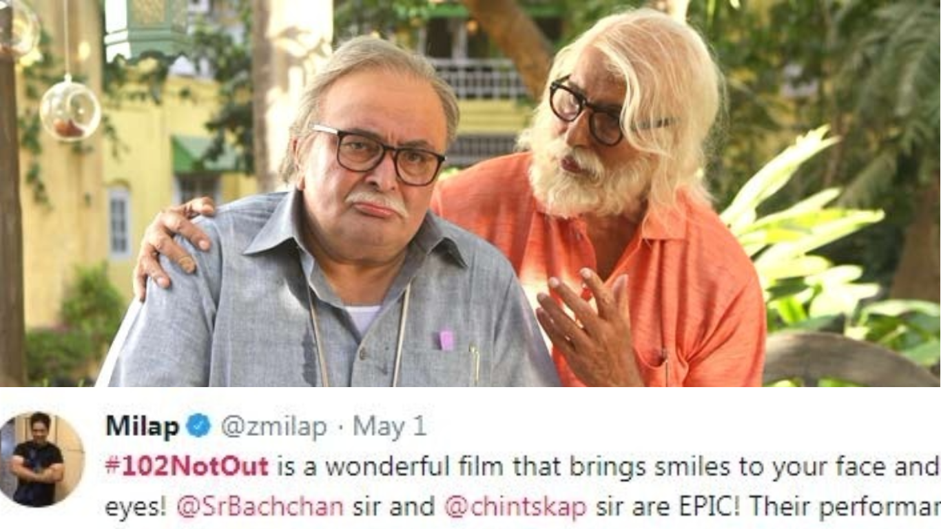 The Audiences Watched Amitabh Bachchan And Rishi Kapoor's 102 Not Out And Here's Their Reaction!