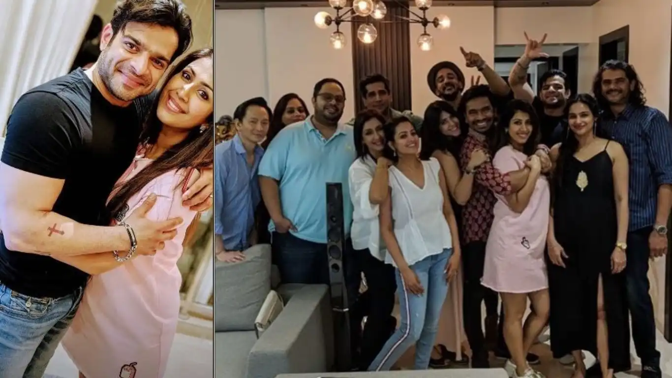 In Pictures: Karan Patel, Ankita, Ekta Kapoor Party Hard At Anita Hassanandani's Housewarming Party!