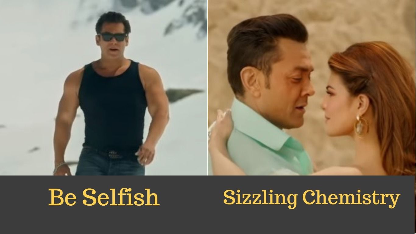 Selfish From Race 3 Introduces You To A Selfish Salman, Bobby, Jacqueline And Daisy 