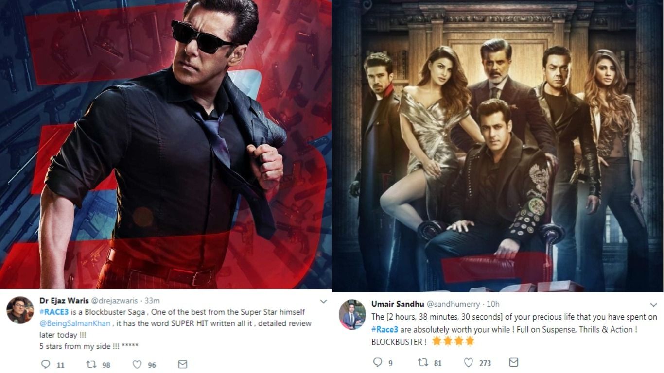 Check Out The First Audience Reviews Of Salman Khan's Race 3