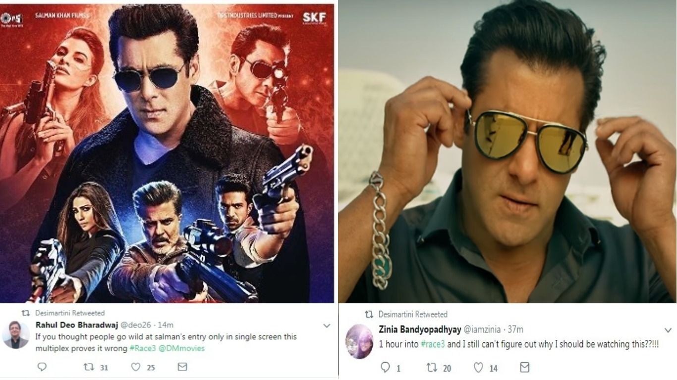 The Very First Audience Reactions To Salman Khan's Race 3 Are Here 