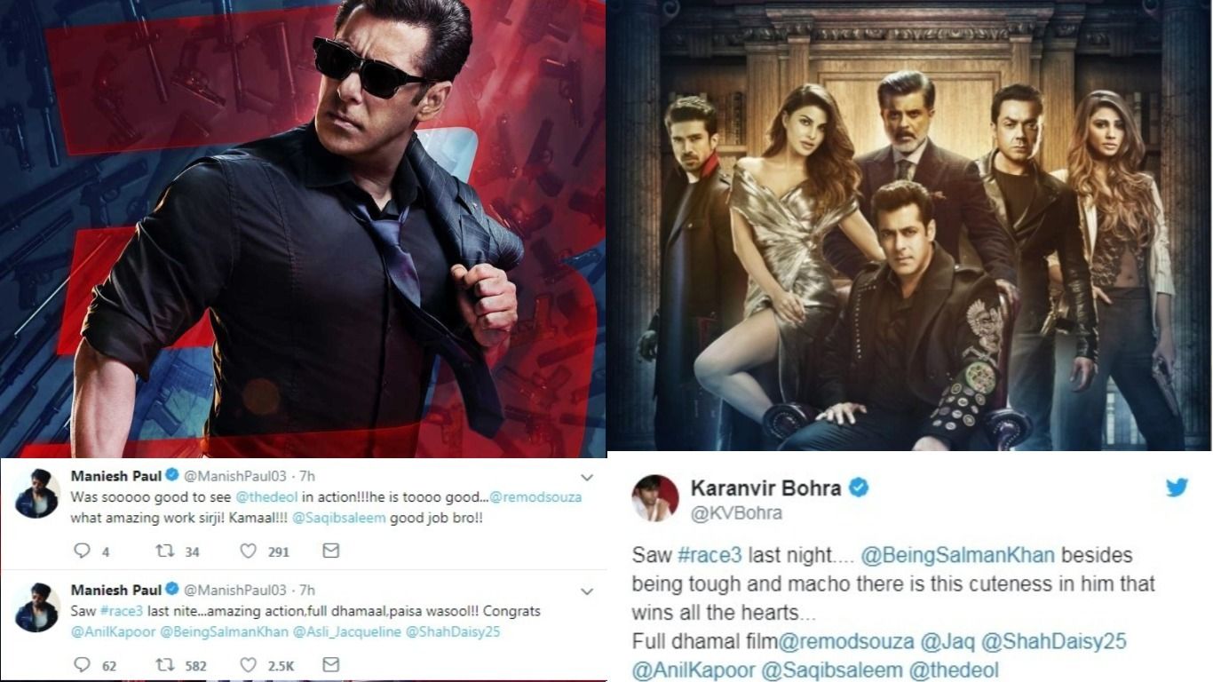 This Is What Bollywood Celebs Are Saying About Race 3 On Twitter 