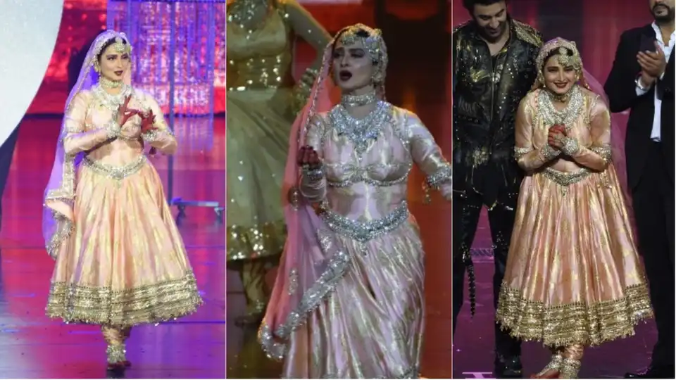 5 Things We Bet You Did Not Notice In Rekha's Performance At The 2018 IIFA Bangkok!