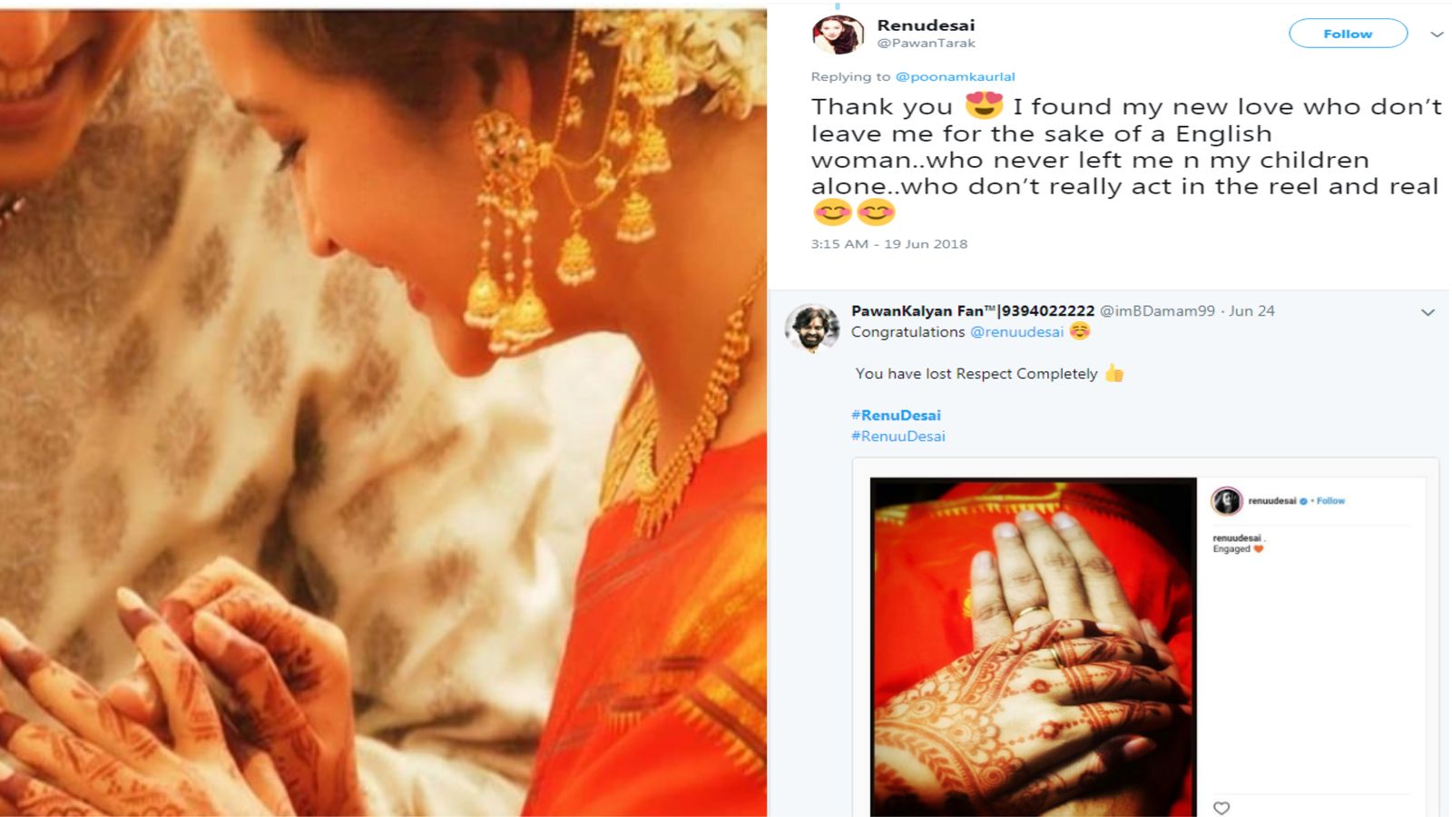 Power Star Pawan Kalyan's Ex Wife Renu Desai Engagement Starts A Twitter Circus We Have Not Seen Before