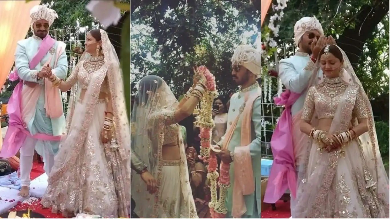 In Pictures And Videos: Shakti Actress Rubina Dilaik And Abhinav Shukla Tie The Knot!