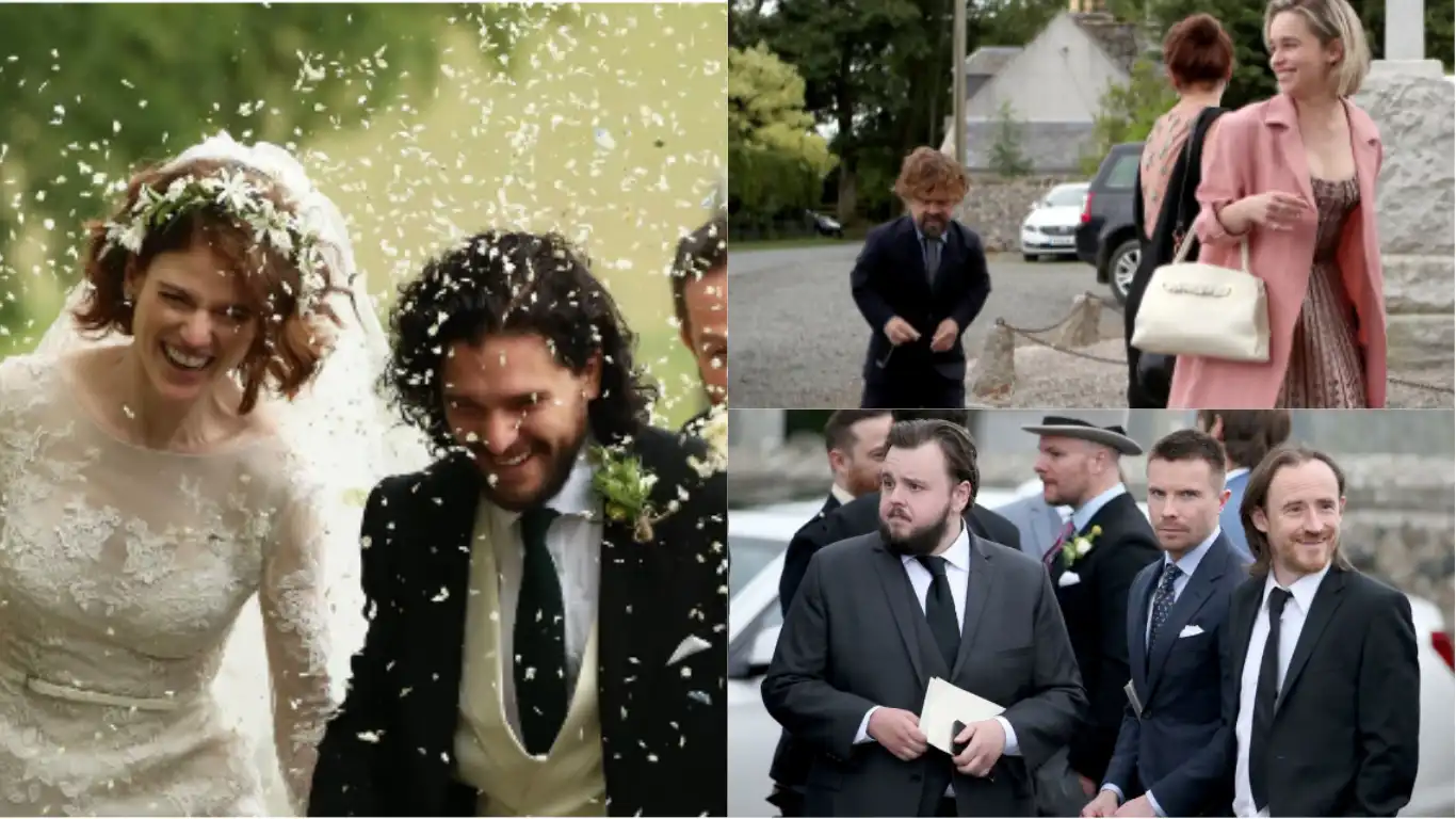 Jon Snow Might Know Nothing, But Kit Harington and Rose Leslie Sure Knows How To Have The Dreamiest Wedding