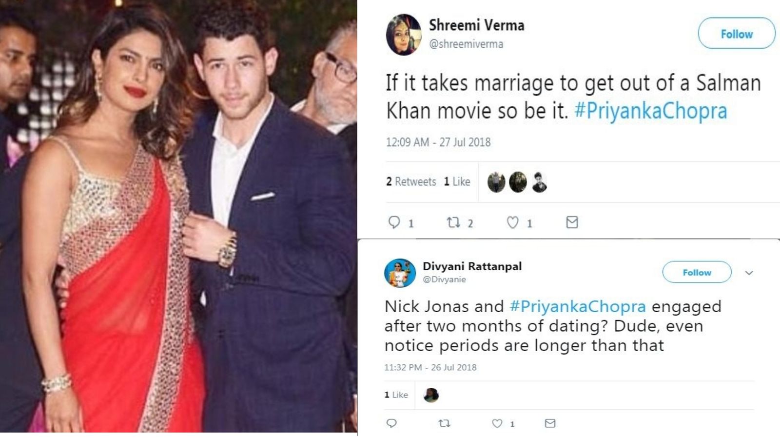 Priyanka Chopra and Nick Jonas Got Engaged And Twitter Cannot Keep Calm About It