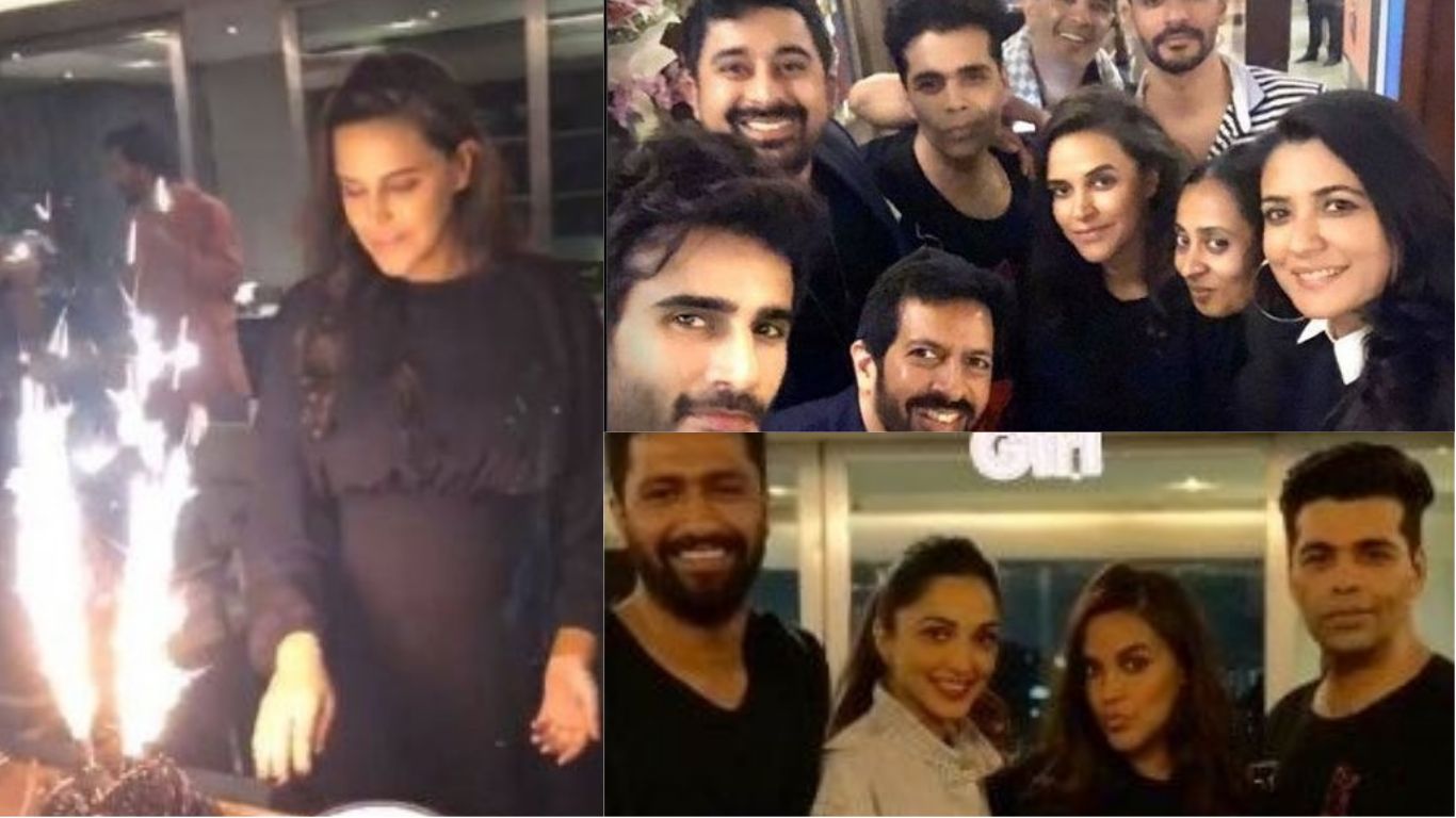 Neha Dhupia Looks Like The Happiest Birthday Girl With Her Friends And That Pregnancy Glow