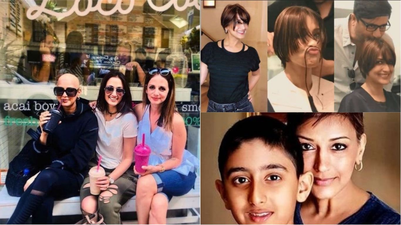 Sonali Bendre Is Re-Defining Courage and Positivity One Insta Picture At A Time