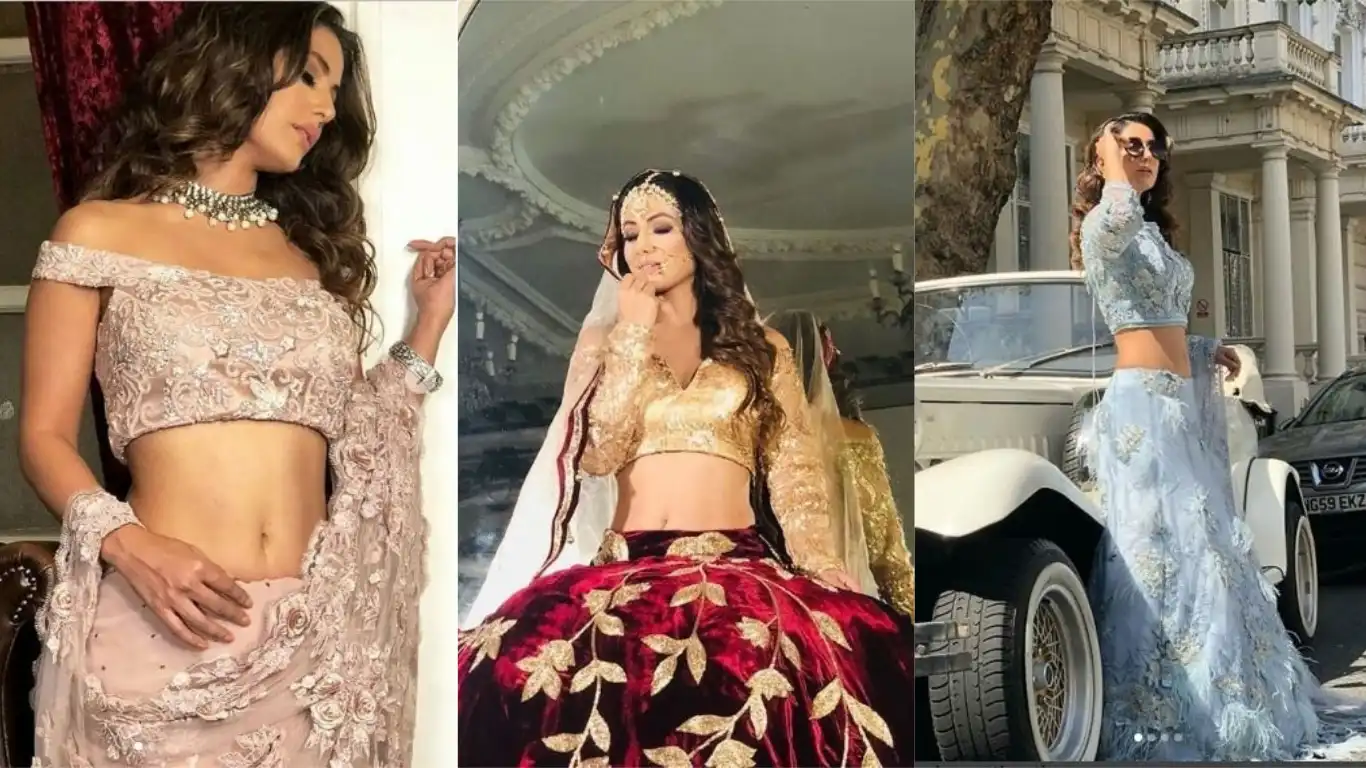 Hina Khan Looks Like A Modern Day Princess Bride In Her New Photoshoot In London