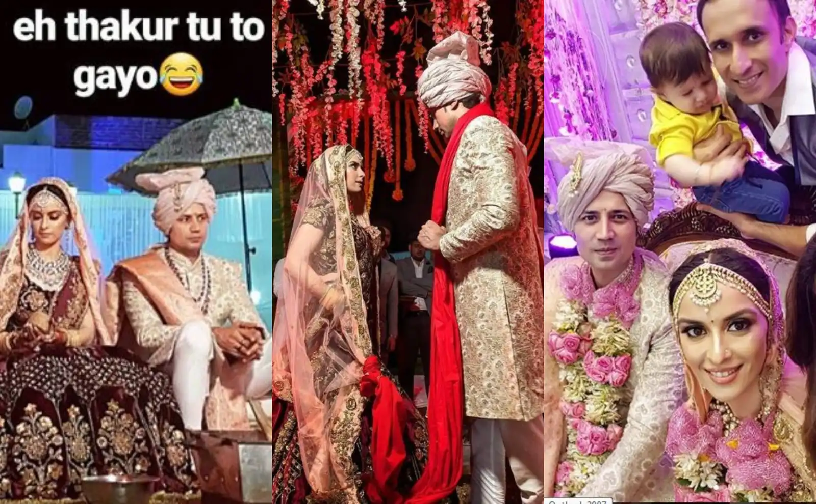 In Pictures: Permanent Roommate Star Sumeet Vyas And Ekta Kaul Tie The Knot!