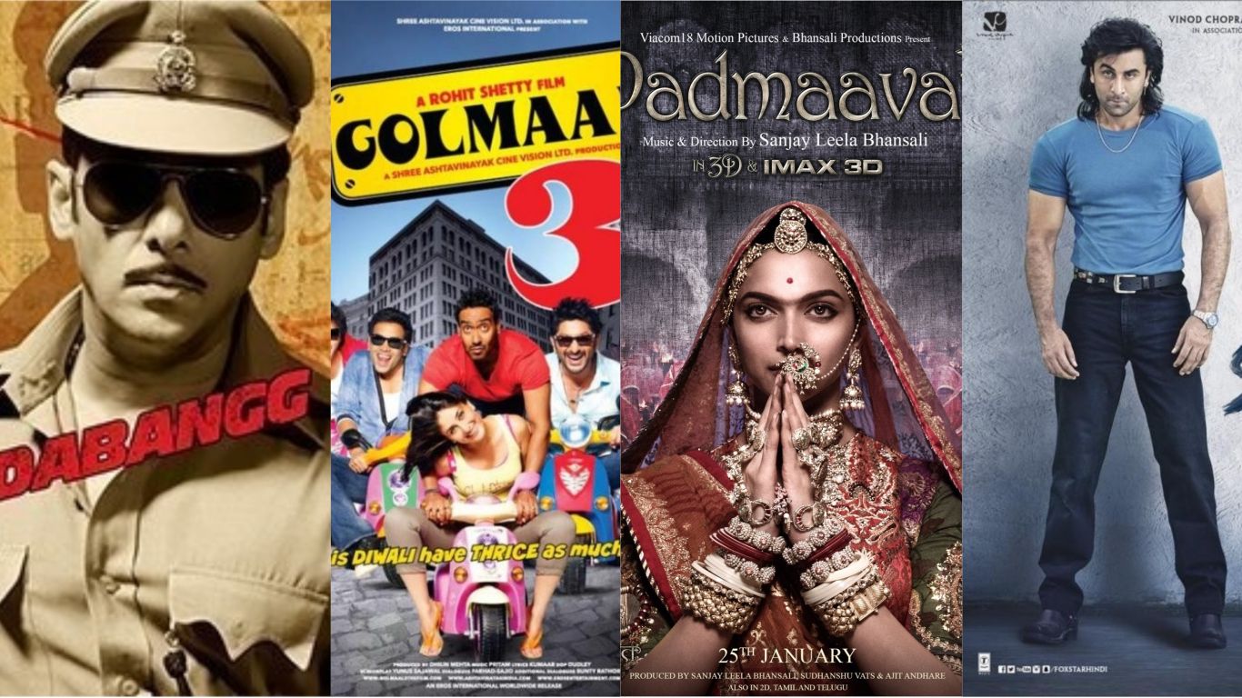100 Crore Films From 2008 To 2018 - Which Year Had The Most Number Of 100 Crore Films
