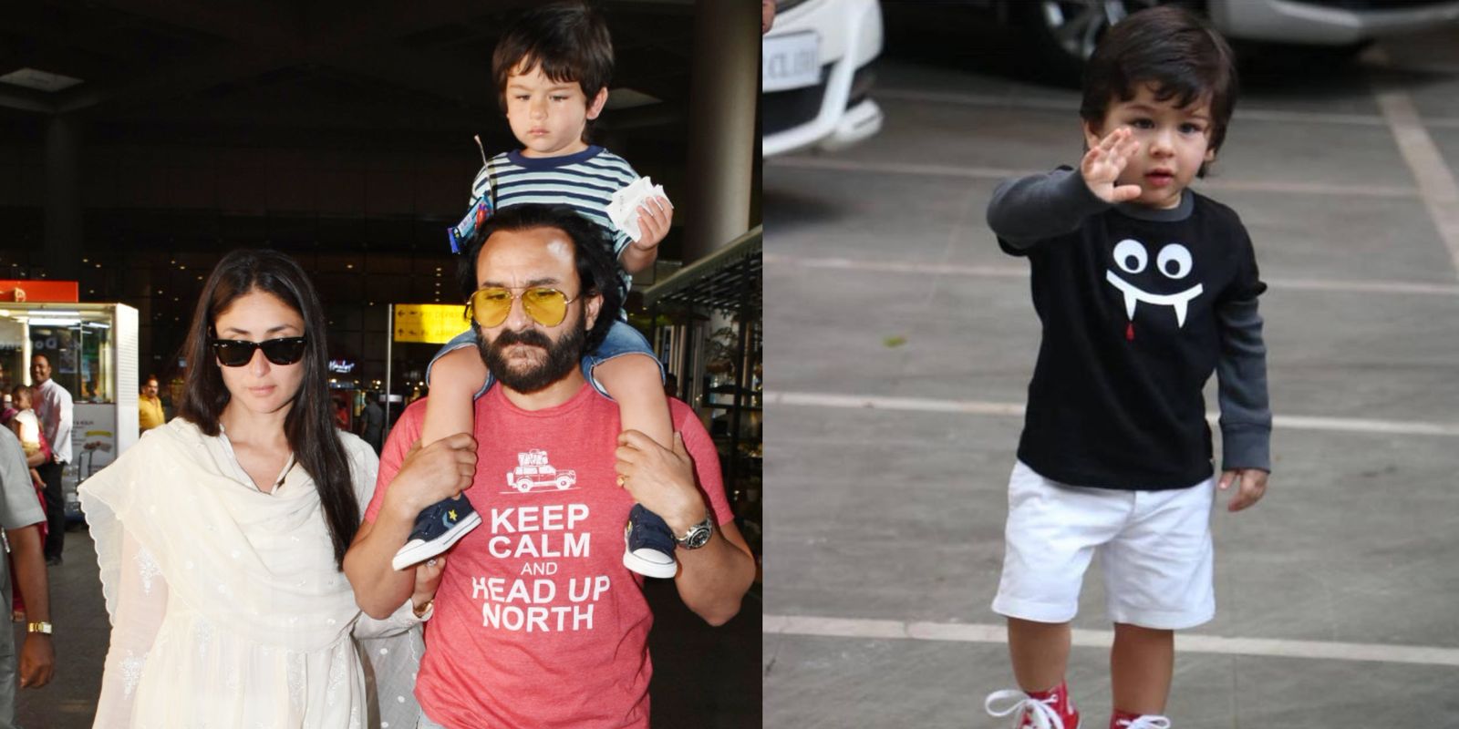 Saif Ali Khan Reveals That Taimur Has Learnt To Say ‘No Photos Please’, Doesn’t Like To Be Photographed!