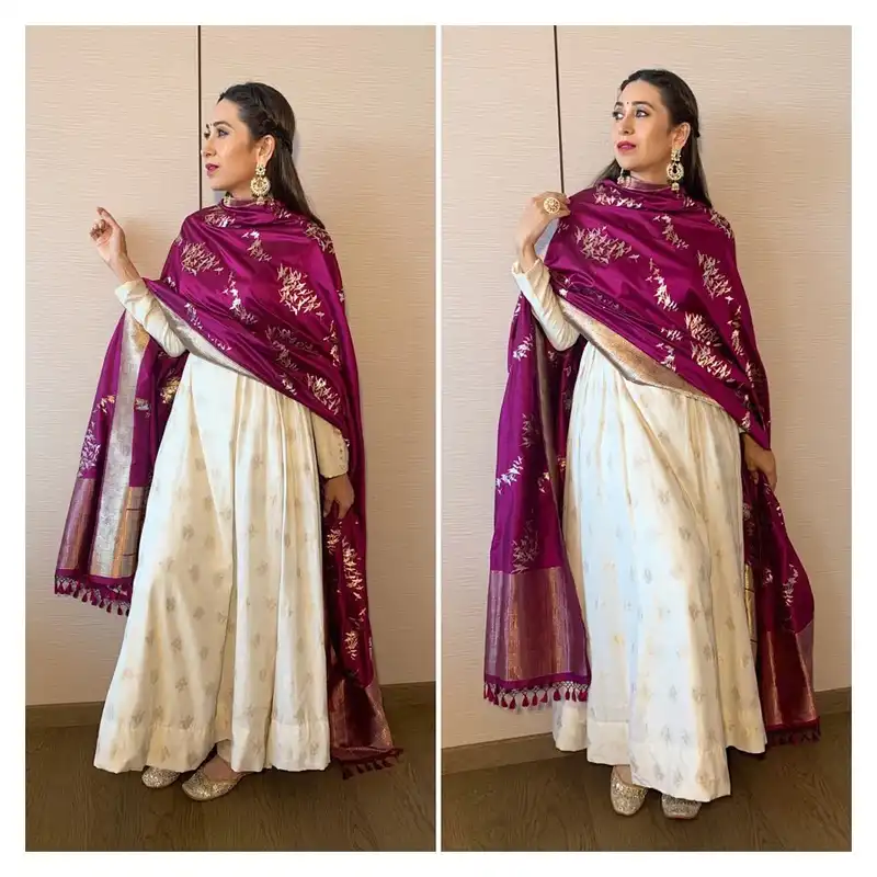 Karisma Kapoor’s Gorgeous Festive Ensemble Is The Navratri Look You Will Thank Us For