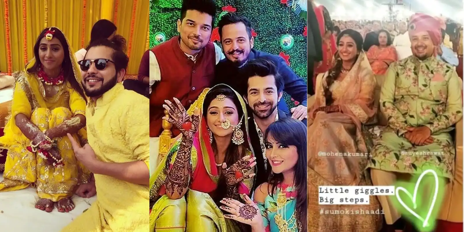 Mohena Singh Wedding: Yeh Rishta Kya Kehlata Hai Actress’ Pre-Wedding Ceremony Begins, See Pictures From Haldi, Mehendi...