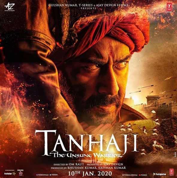 Ajay Devgn Reveals His Intense First Look As Tanhaji The Unsung Warrior, The Film To Release In January 2020