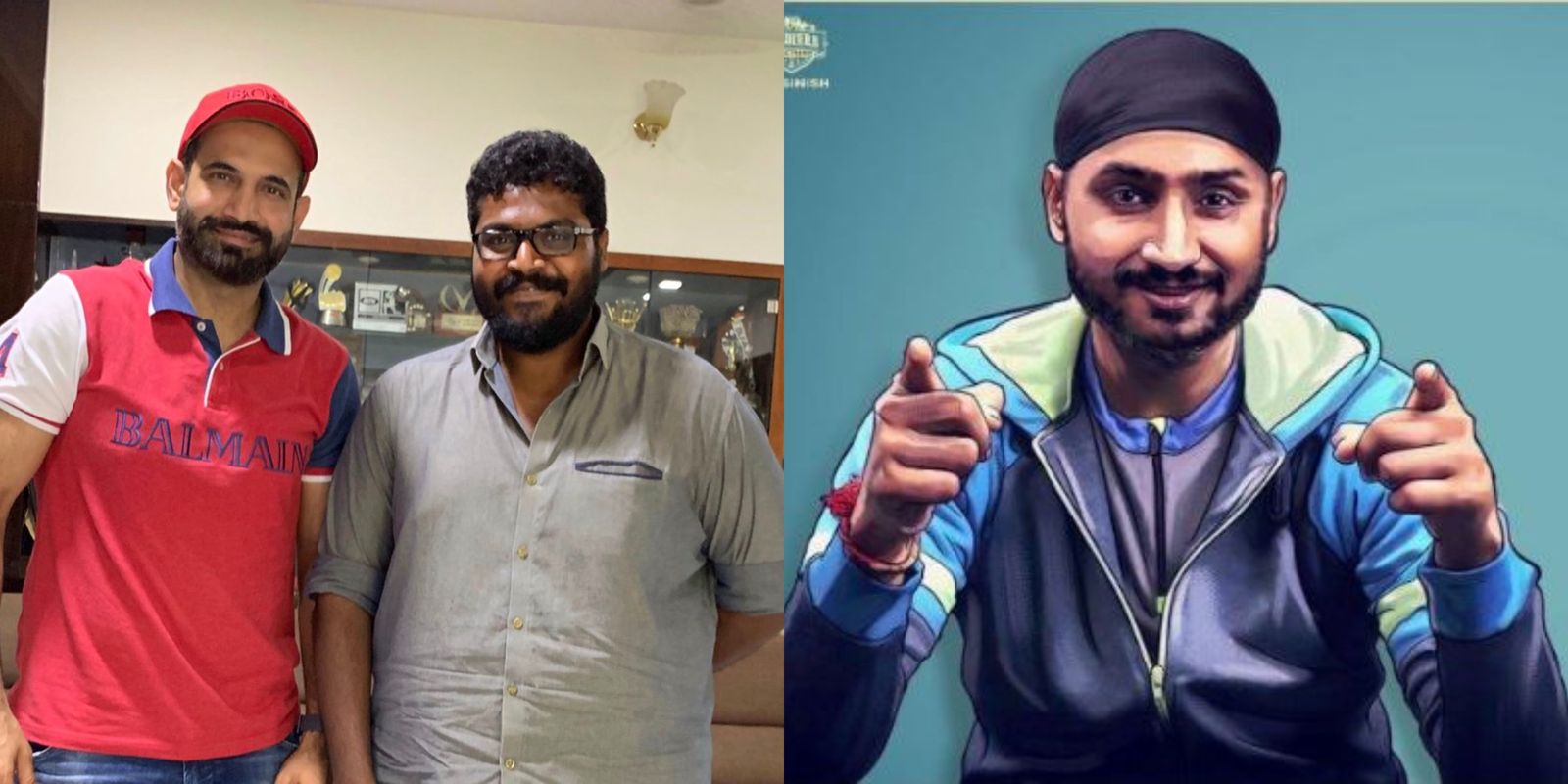Cricketers Harbhajan Singh And Irfan Pathan All Set To Act In Tamil Films Dikkiloona And Vikram 58 Respectively 