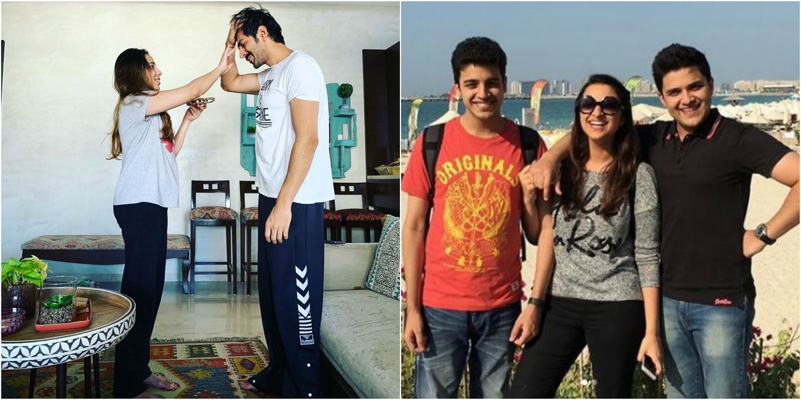 Bhai Dooj 2019: From Kartik Aaryan To Parineeti Chopra, Bollywood Celebs Spread Sibling Love