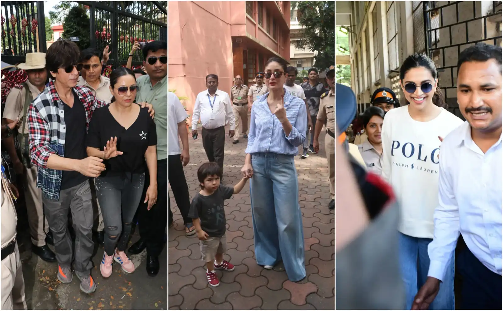 Maharashtra State Elections: Shah Rukh, Deepika And Other Bollywood Celebrities Cast Their Votes, Taimur Accompanies Mom Kareena To The Booth