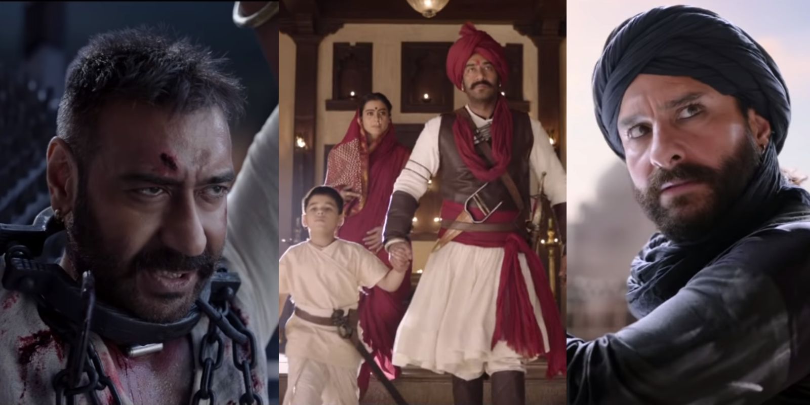Tanhaji: The Unsung Warrior Trailer: Ajay Devgn Carries ‘Surgical Strike’ To Shake ‘Mughal Empire’, Saif Ali Khan And Kajol Stun Us!