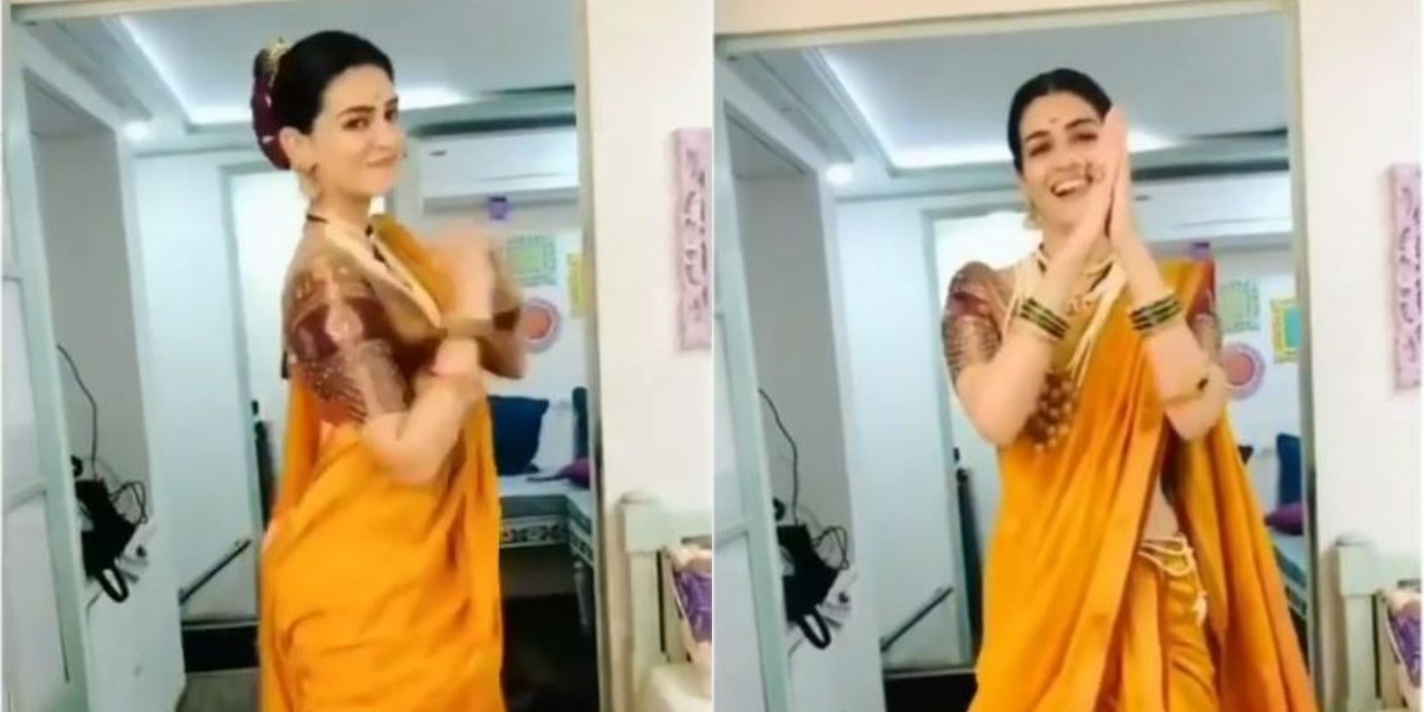 WATCH: Kriti Sanon Dancing To ‘Coca-Cola’ In Her Parvati Bai Avatar Is The Funniest Thing You Will See On The Internet Today