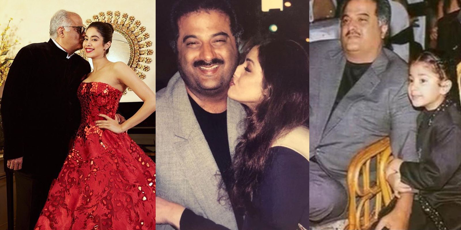 Janhvi Kapoor Wishes Dad Boney Kapoor On His Birthday, Shares Some Unseen Throwback Pictures