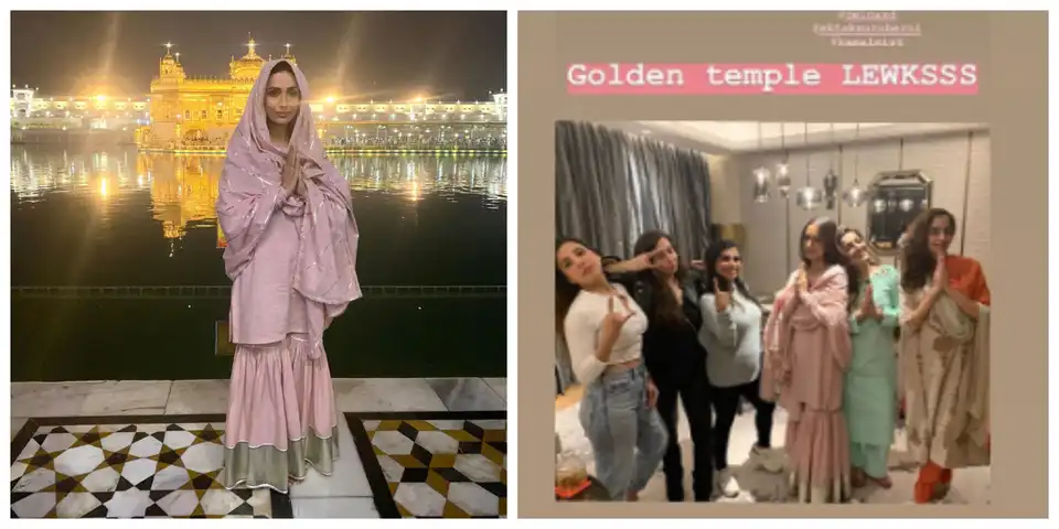 Malaika Arora Paints A Serene Picture As She Visits The Golden Temple In Amritsar