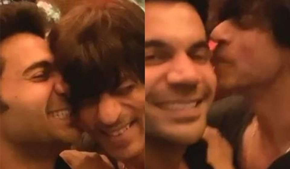 Shah Rukh Khan And Rajkummar Rao's 'Bicky Plij' Moment Is Adorable Bromance At Its Best