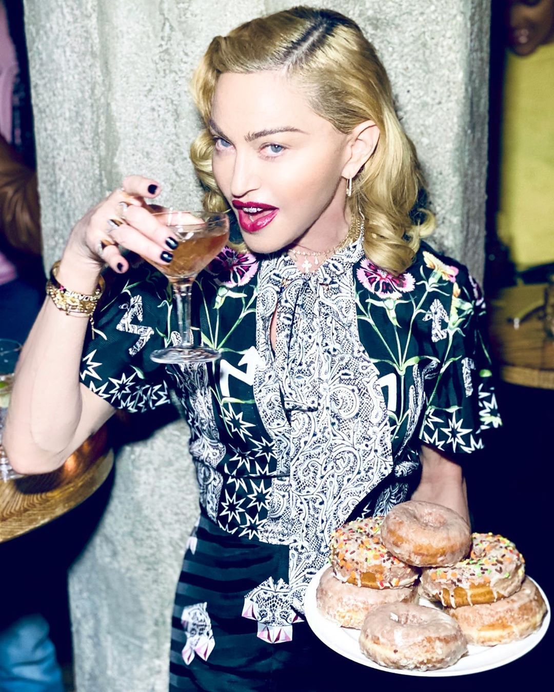 Singer Madonna Has An Unusual Post Show Routine Where She Takes An Ice Bath And Drinks Her Own Urine