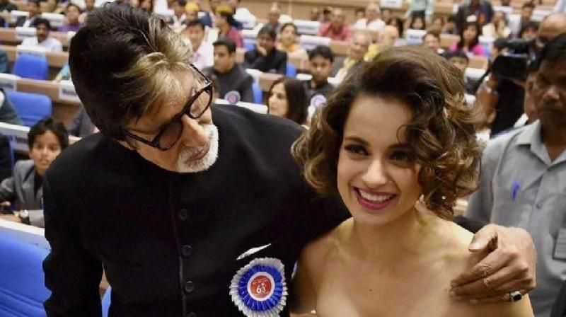 KBC 11: Amitabh Bachchan Crowns Kangana Ranaut As The Number One Actress Of The Country