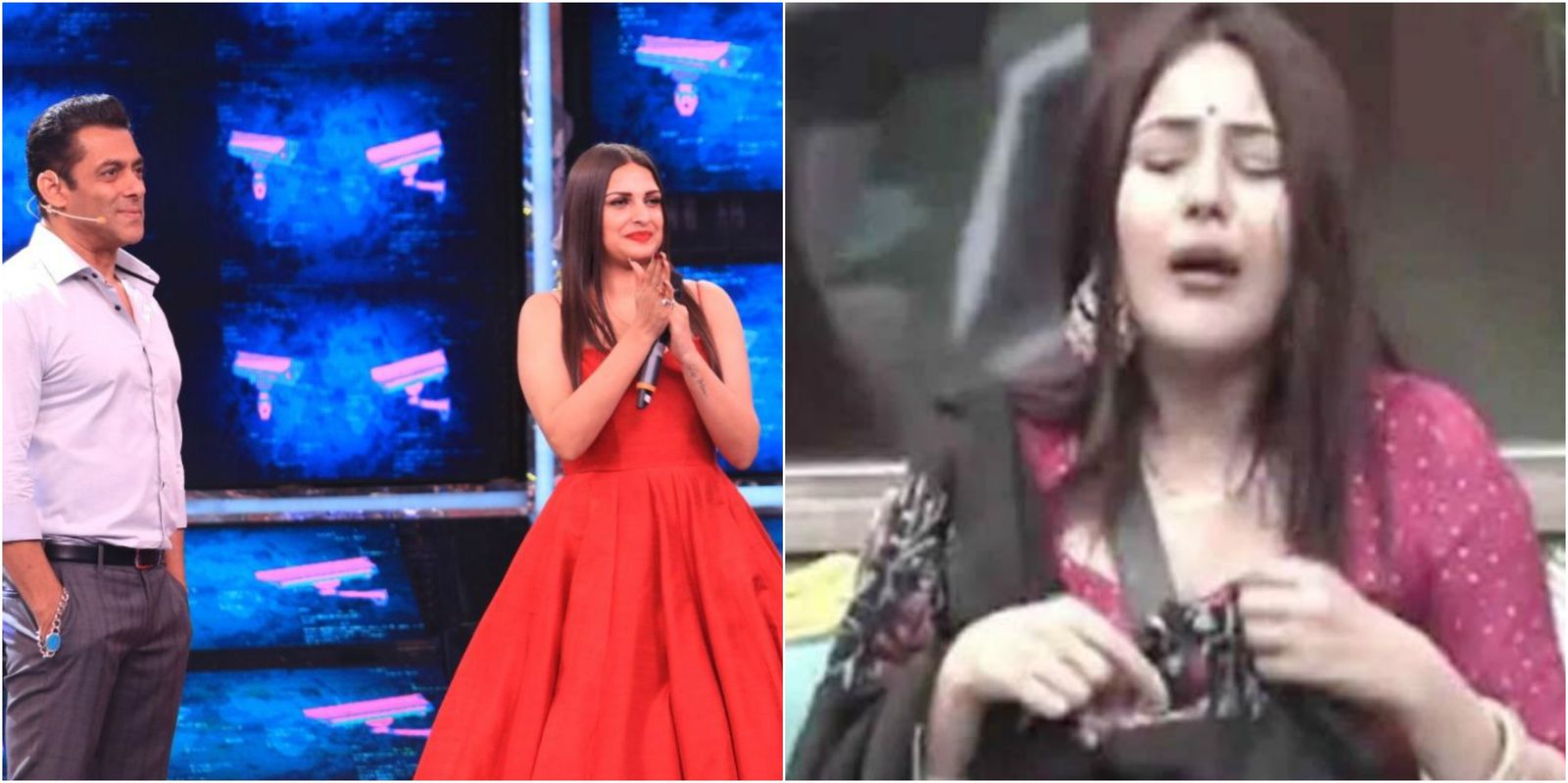 Bigg Boss 13: Shehnaaz Gill Has A Complete Meltdown As Rival Himanshi Khurana Enters The House, Throws Off Her Mike Crying