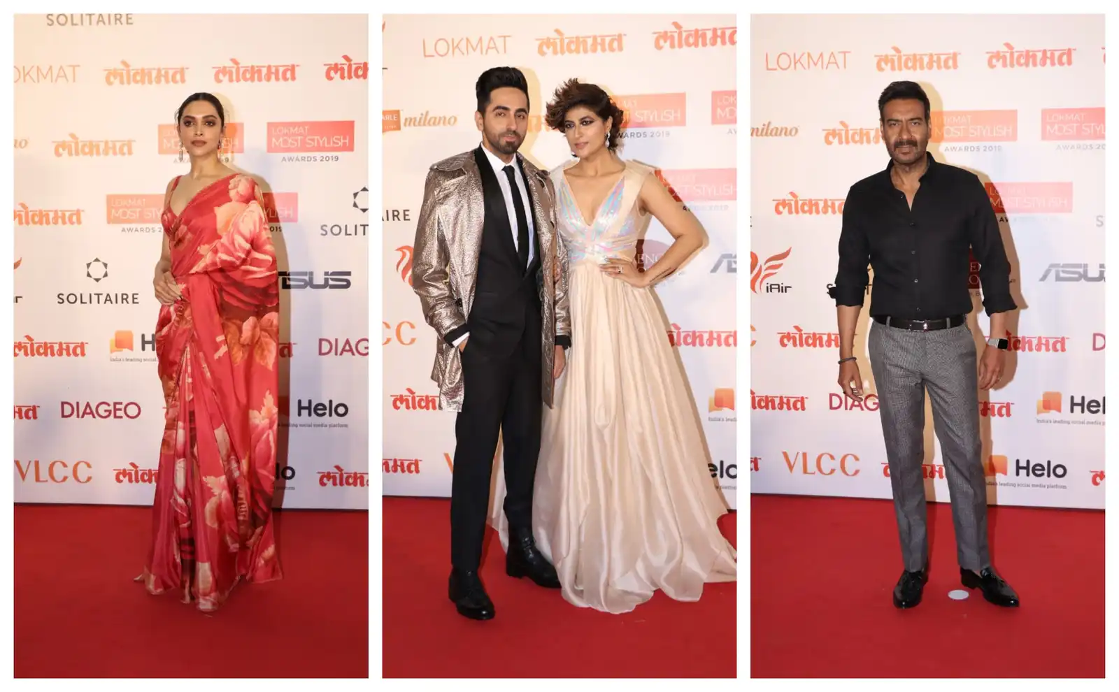 Deepika, Ayushmann And Other Bollywood Celebs Look Runway Ready For Lokmat Most Stylish Award