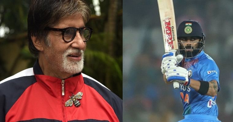 Amitabh Bachchan Gives An Amar Akbar Anthony Twist To Virat Kohli And Team India’s Victory Against West Indies!
