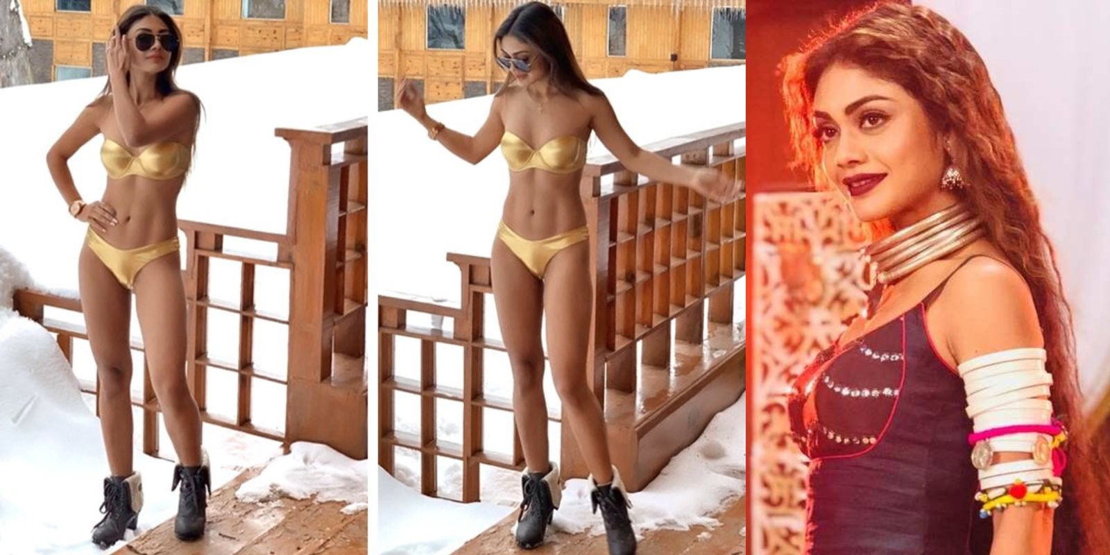 TV's Chudail Sreejita De Takes Up The -10 Degree Challenge, Flaunts Perfect Bikini Bod!