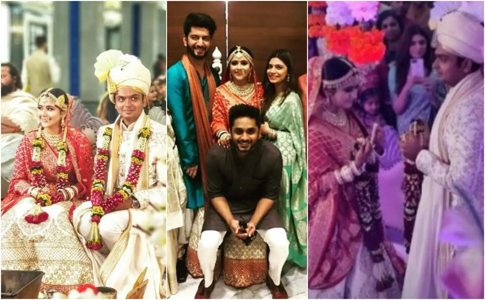 The Buddy Project Actress Palak Jain And Tapasvi Mehta's Marriage Pictures Will Truly Melt Your Hearts