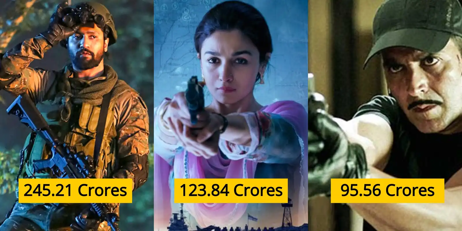 Patriotic Bollywood Films Of The Last 5 Years And Their Box-Office Collection!