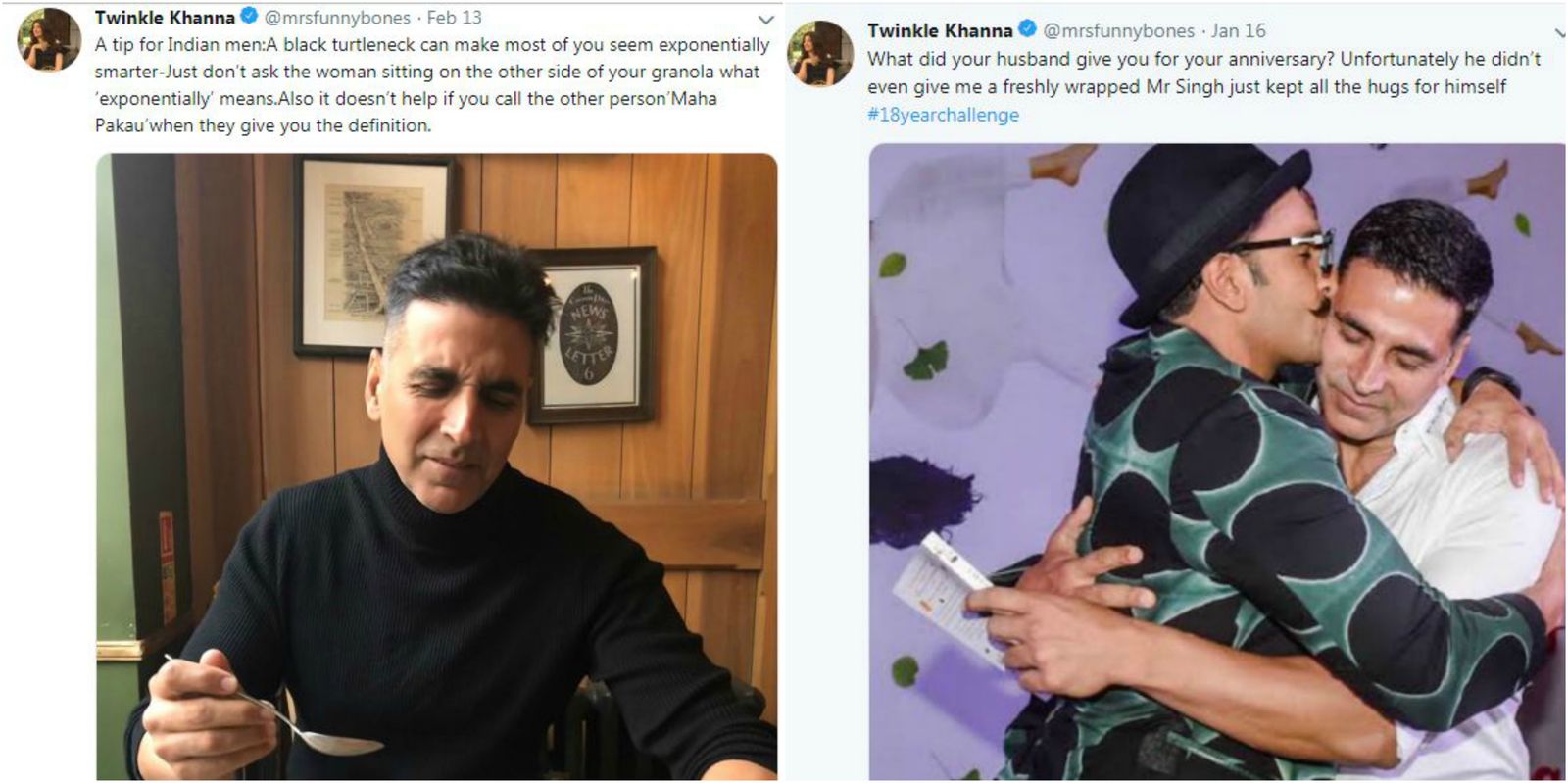 Twinkle Khanna Constantly Poking Fun At Akshay Kumar Is Our New Marriage Goal And We Stand By It