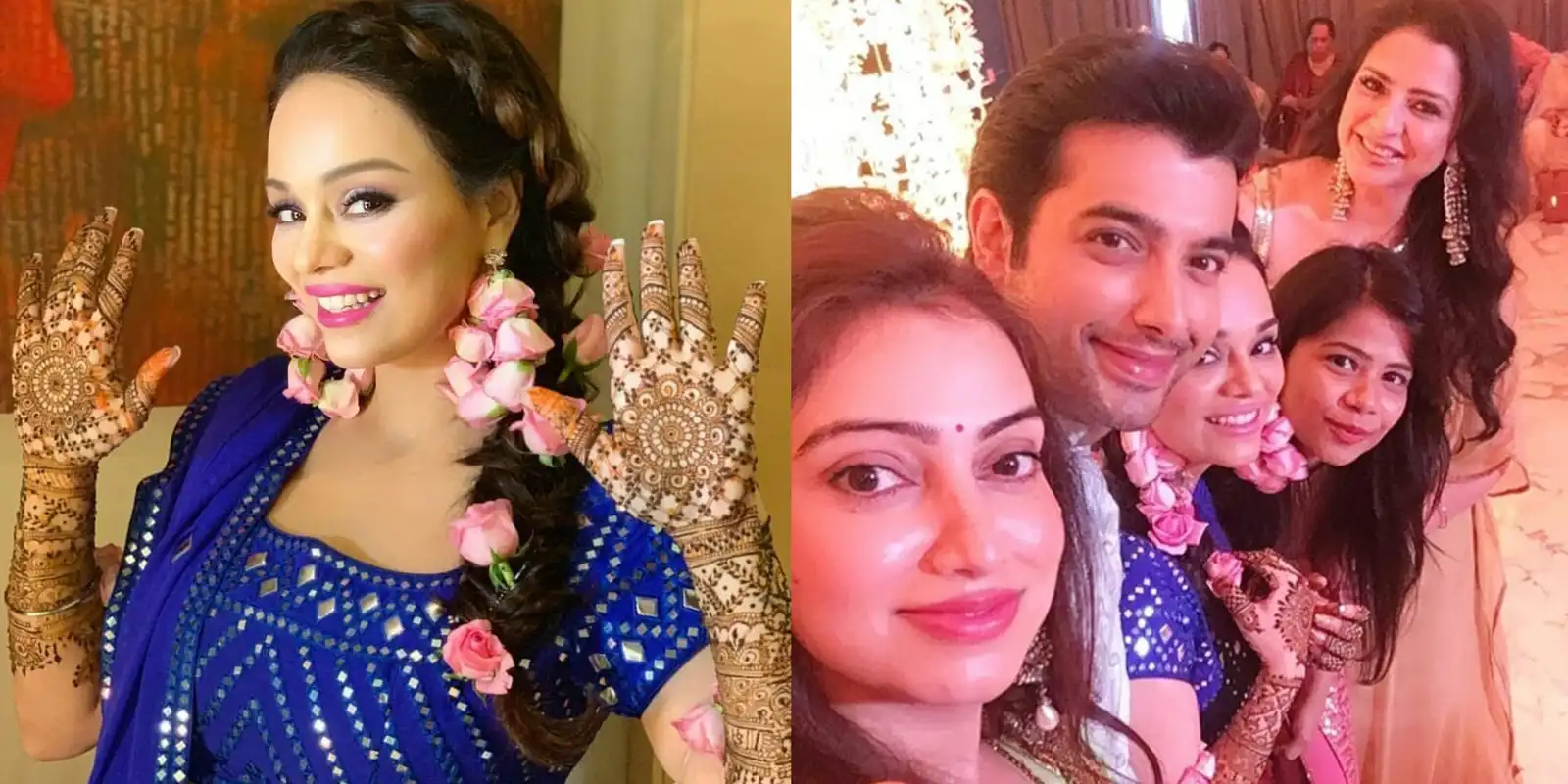 Check Out These Pictures And Videos From Ssharad Malhotra And Ripci Bhatia's Mehendi Ceremony!