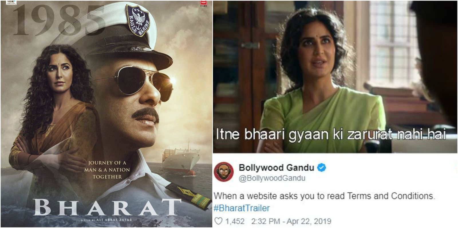Katrina Kaif Dialogue From Bharat Trailer Is All Memesters Can Obssess About