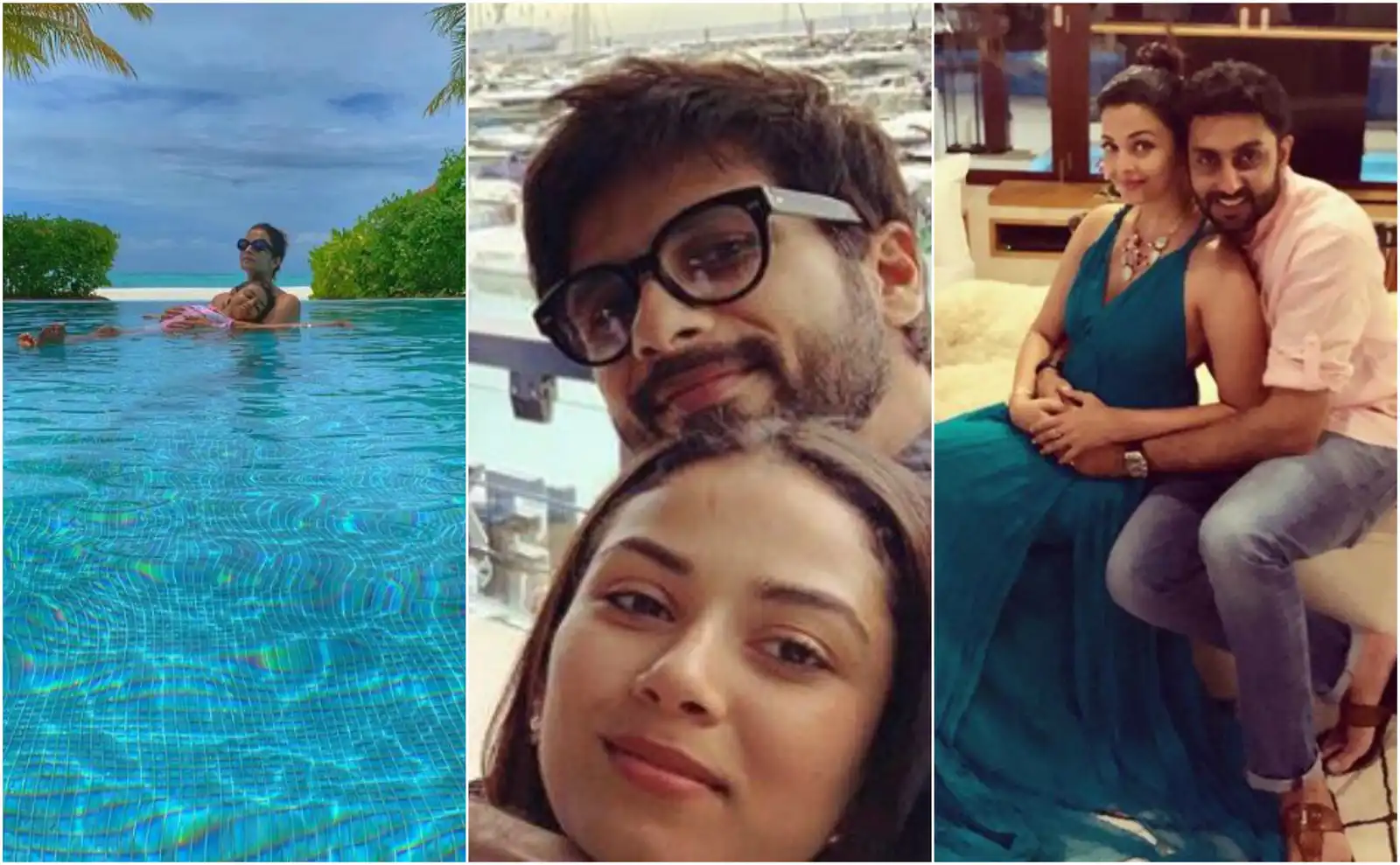 IN PICTURES: Abhi-Aish In Maldives, Mira Shahid In Europe, Bollywood Is On A Serious Summer Vacay Mode