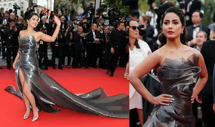 Cannes 2019: Hina Khan Shines Bright Once Again On Her Second Red Carpet Appearance!