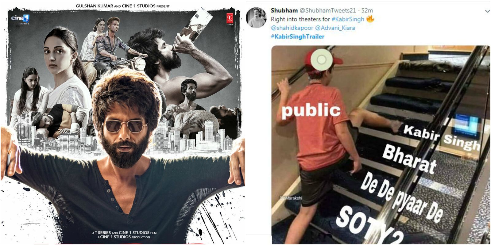Kabir Singh Trailer: From Memes To Fan Art And Out Pouring Love, Shahid Kapoor Is Owning Twitter Right Now