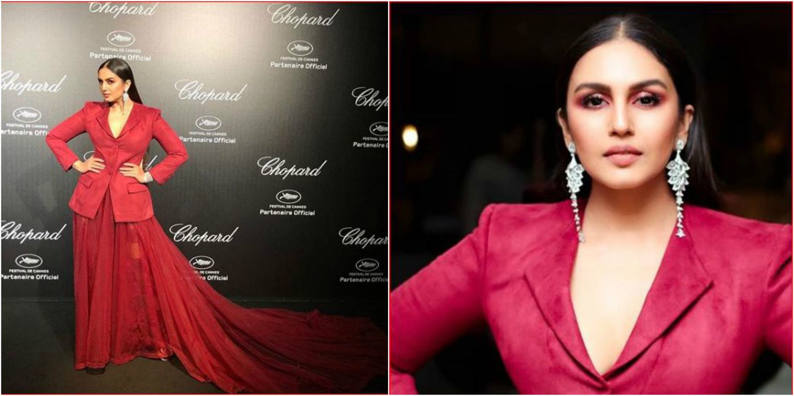 Cannes 2019: Huma Qureshi Is A Stunner In Red For Her Second Cannes Appearance