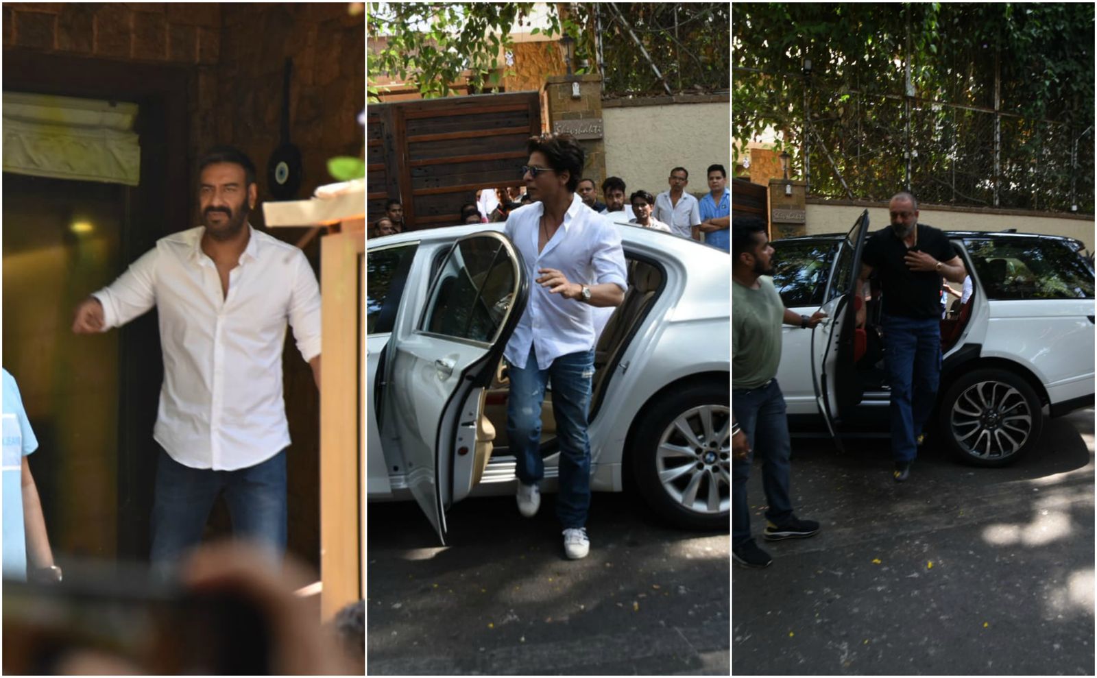 Bollywood Rushes To Ajay Devgn's House To Pay Last Respects To Late Veeru Devgan