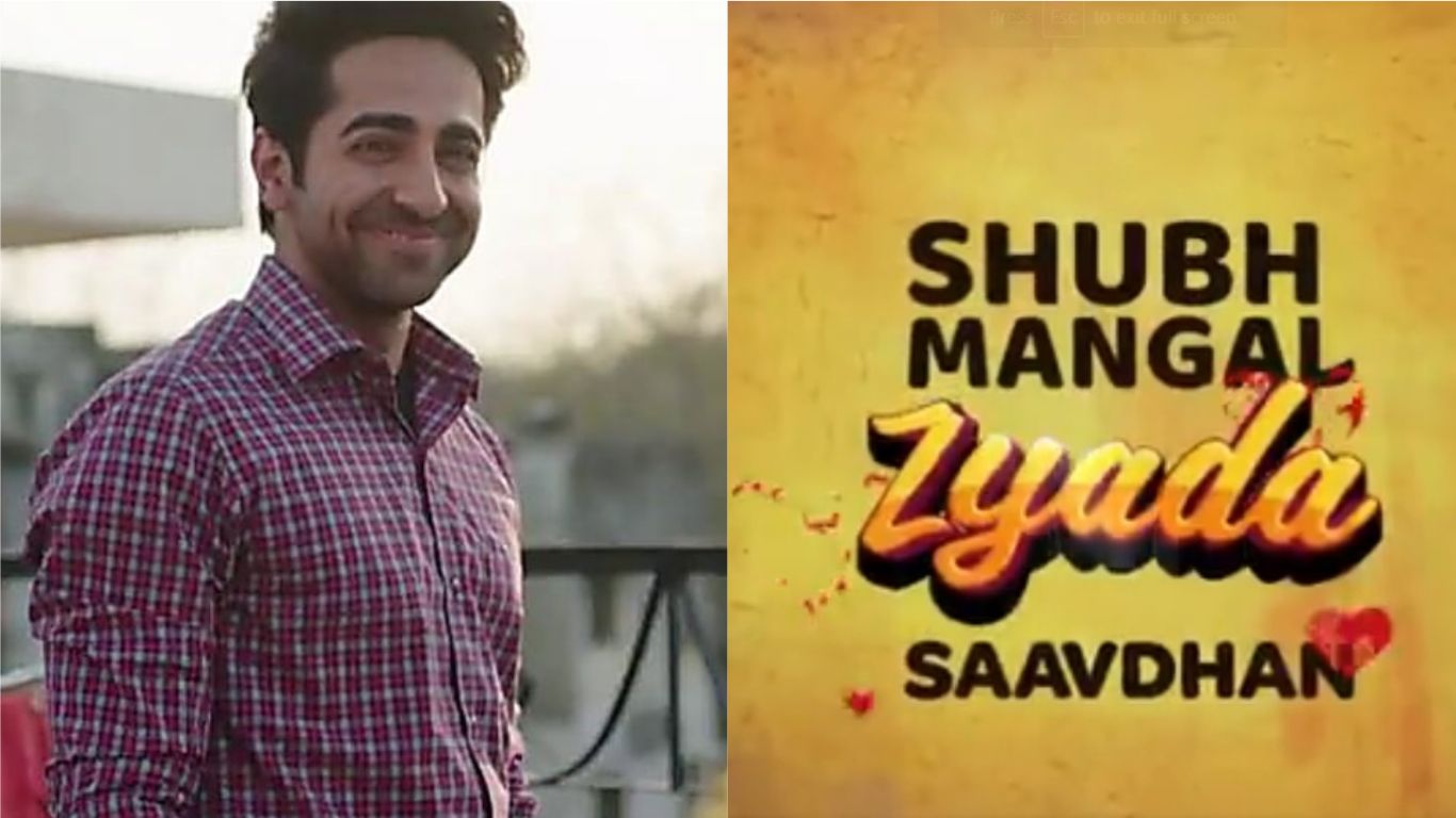 Ayushmann Khurrana Shares The Quirkiest Announcement Video For Shubh Mangal Zyada Saavdhan