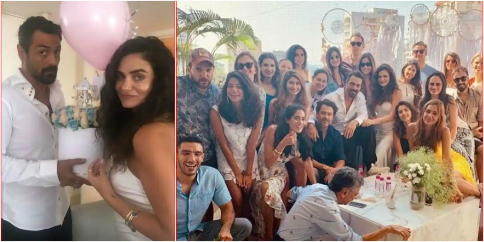 In Pictures: Arjun Rampal Throws A Chic Baby Shower For Baby Mama Gabriella Demetriades