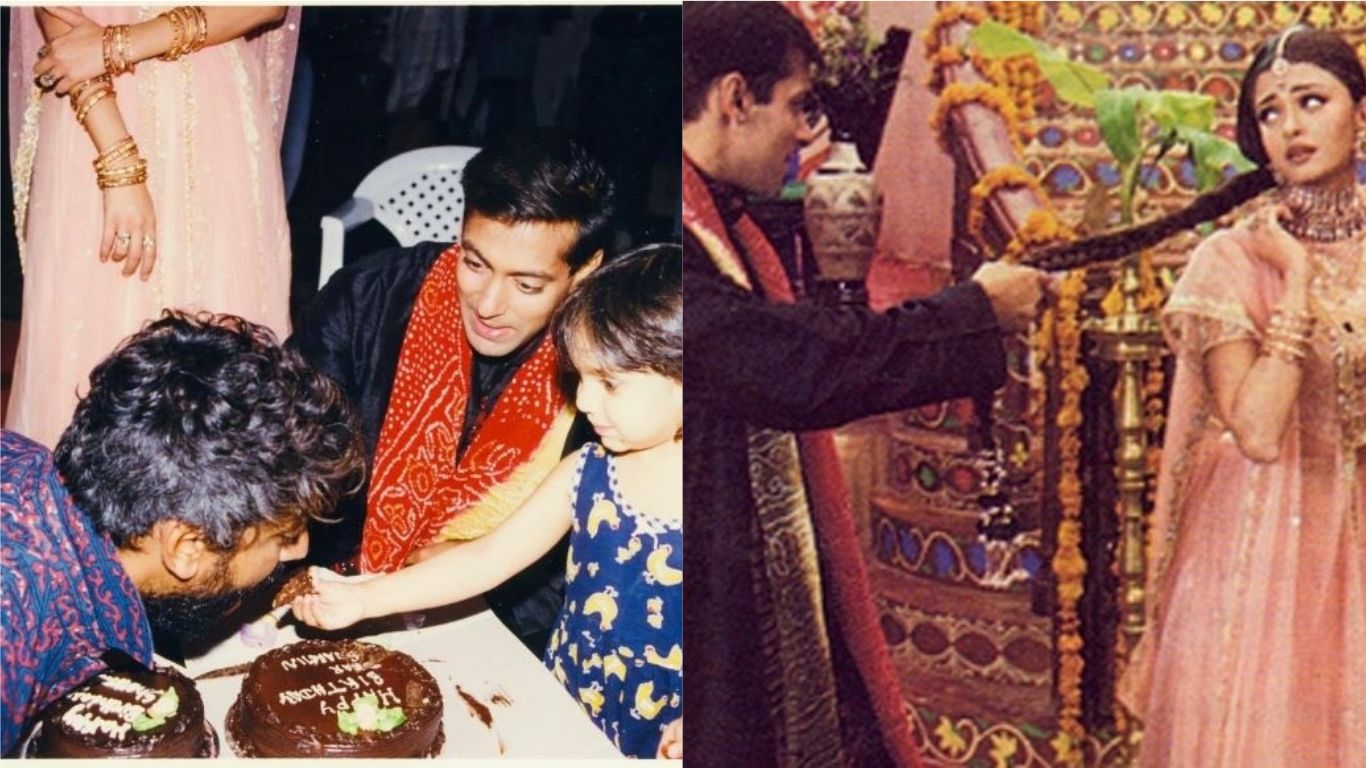 Salman Khan Chops Off Aishwarya Rai In This Throwback Picture From Hum Dil De Chuke Sanam
