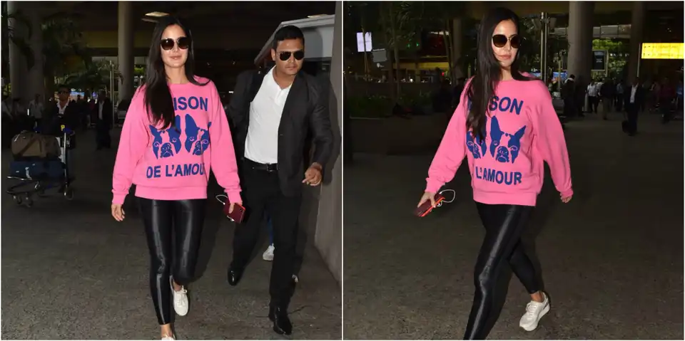 Katrina Kaif’s Airport Look Is The Easiest Way To Look Cool and Chic While Being Comfy