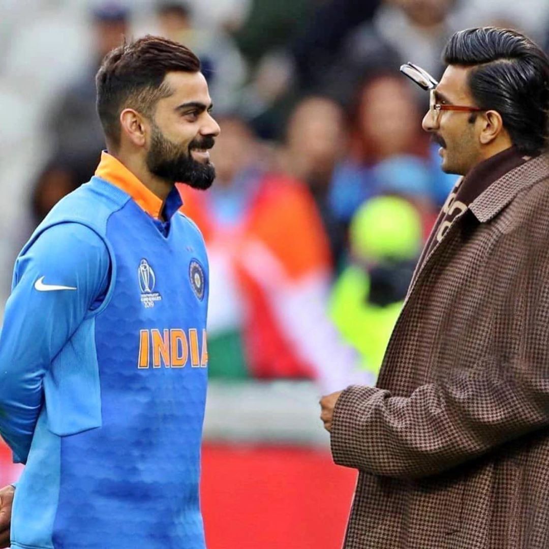Ranveer Singh Calls Indian Cricket Team Captain Virat Kohli 'Naye India Ka Hero'