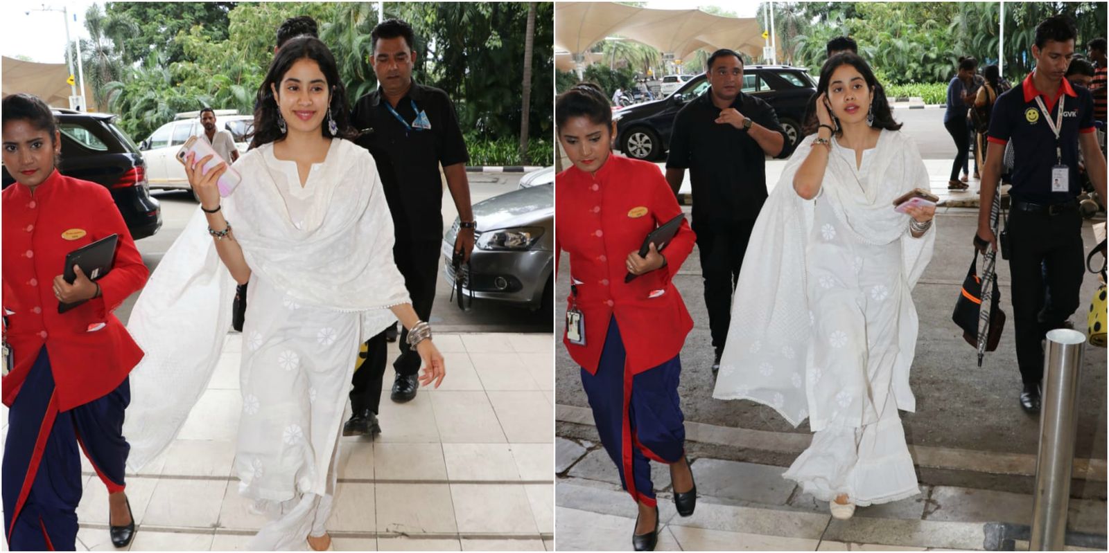 Here Is How You Can Re-Create Janhvi Kapoor’s Classic And Fuss Free White Salwar Kameez Look 